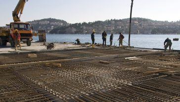 Pardoseli în parcări subterane și supraterane